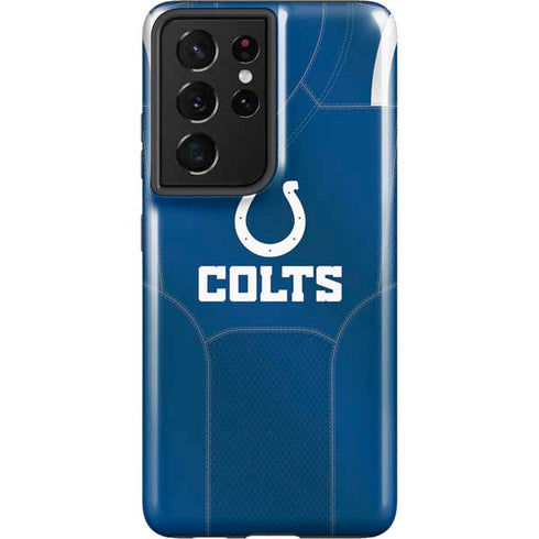 NFL Indianapolis Colts Team Jersey Galaxy S21 Ultra 5G Pro Case