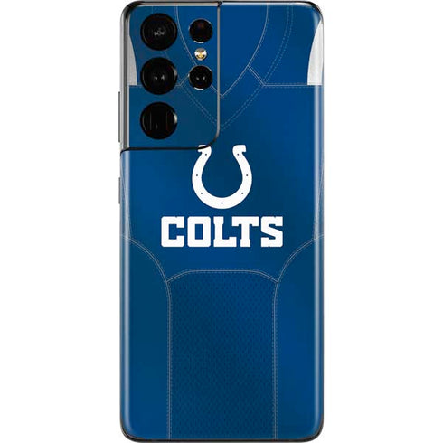 NFL Indianapolis Colts Team Jersey Galaxy S21 Ultra 5G Skin