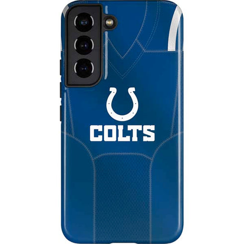 NFL Indianapolis Colts Team Jersey Galaxy S22 Pro Case