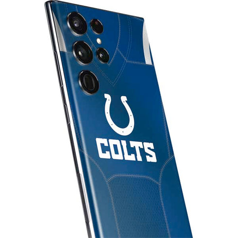 NFL Indianapolis Colts Team Jersey Galaxy S22 Ultra Skin