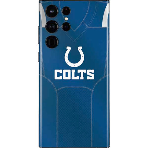 NFL Indianapolis Colts Team Jersey Galaxy S22 Ultra Skin
