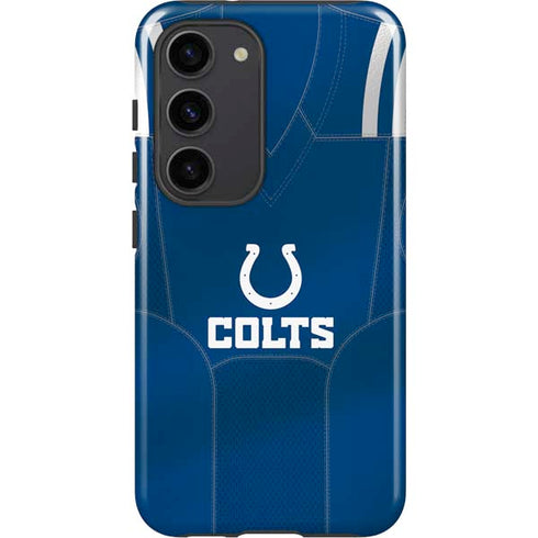 NFL Indianapolis Colts Team Jersey Galaxy S23 Pro Case