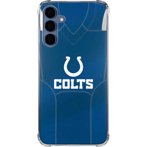 NFL Indianapolis Colts Team Jersey Galaxy S24 Clear Case