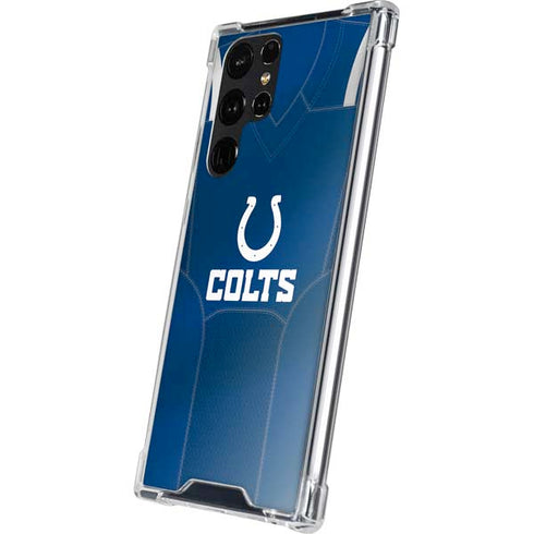 NFL Indianapolis Colts Team Jersey Galaxy S24 Ultra Clear Case