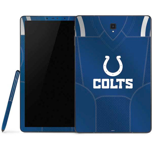 NFL Indianapolis Colts Team Jersey Samsung Galaxy Tab Skin