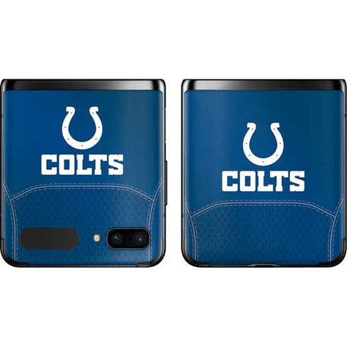 NFL Indianapolis Colts Team Jersey Galaxy Z Flip Skin