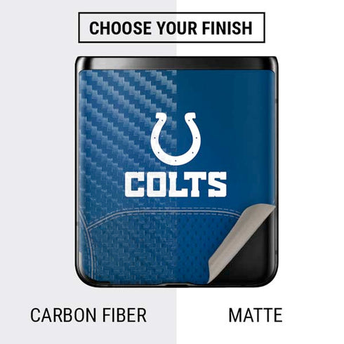 NFL Indianapolis Colts Team Jersey Galaxy Z Flip Skin