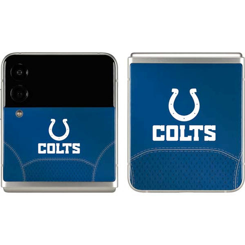 NFL Indianapolis Colts Team Jersey Galaxy Z Flip3 5G Skin