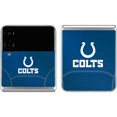NFL Indianapolis Colts Team Jersey Galaxy Z Flip4 5G Skin