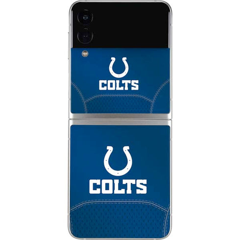 NFL Indianapolis Colts Team Jersey Galaxy Z Flip4 5G Skin