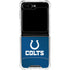 NFL Indianapolis Colts Team Jersey Galaxy Z Flip5 5G Clear Case