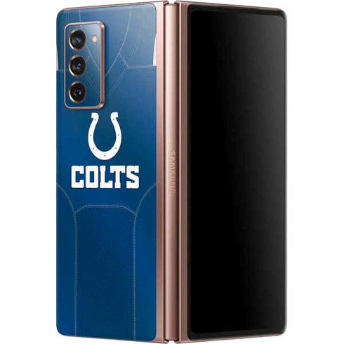 NFL Indianapolis Colts Team Jersey Galaxy Z Fold2 5G Skin