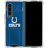 NFL Indianapolis Colts Team Jersey Galaxy Z Fold4 5G Clear Case