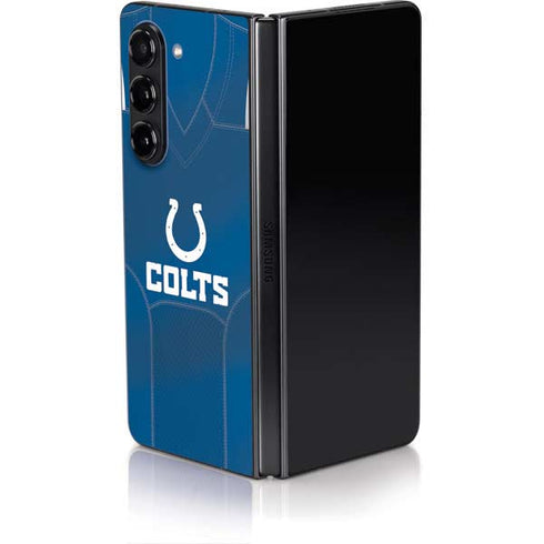 NFL Indianapolis Colts Team Jersey Galaxy Z Fold5 5G Skin