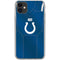 NFL Indianapolis Colts Team Jersey iPhone 11 Clear Case