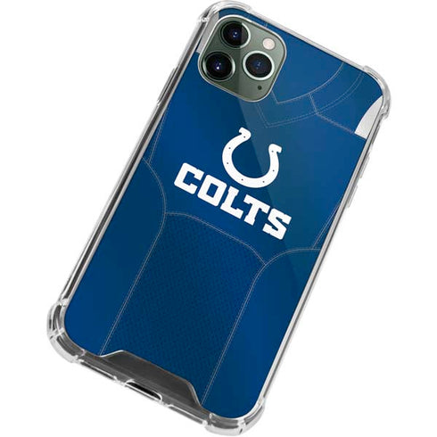 NFL Indianapolis Colts Team Jersey iPhone 11 Pro Max Clear Case