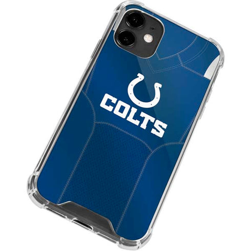 NFL Indianapolis Colts Team Jersey iPhone 12 Mini Clear Case