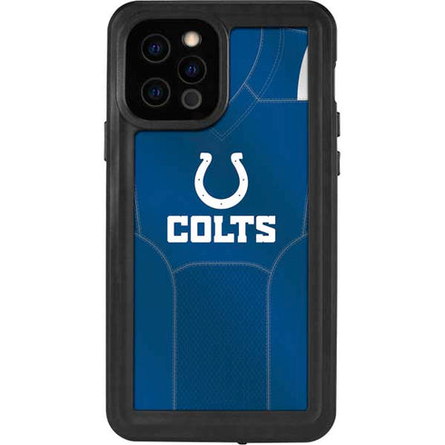 NFL Indianapolis Colts Team Jersey iPhone 12 Pro Waterproof Case