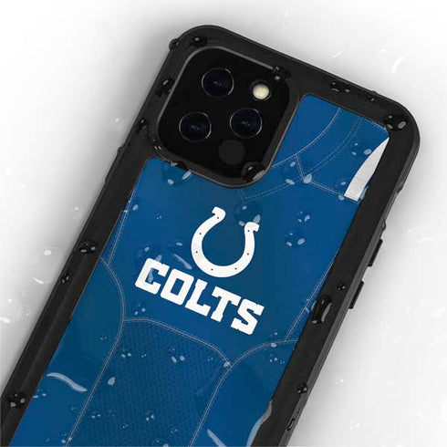 NFL Indianapolis Colts Team Jersey iPhone 12 Pro Waterproof Case