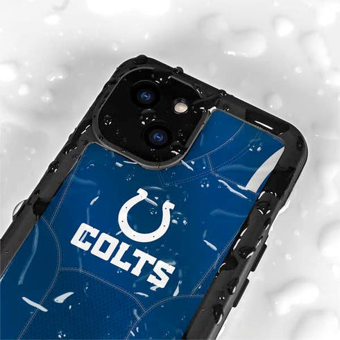 NFL Indianapolis Colts Team Jersey iPhone 13 Mini Waterproof Case