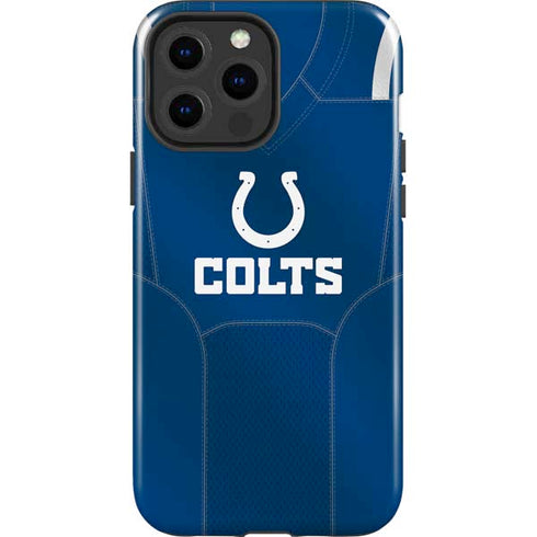 NFL Indianapolis Colts Team Jersey iPhone 13 Pro Max Impact Case