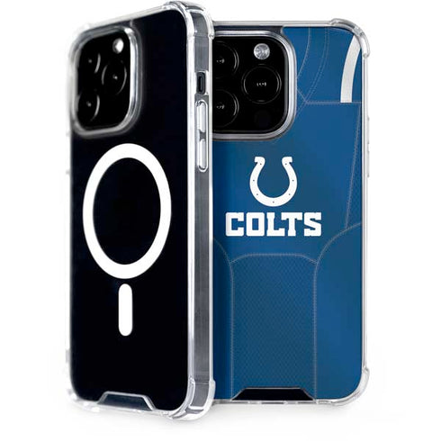 NFL Indianapolis Colts Team Jersey iPhone 14 Pro MagSafe Case