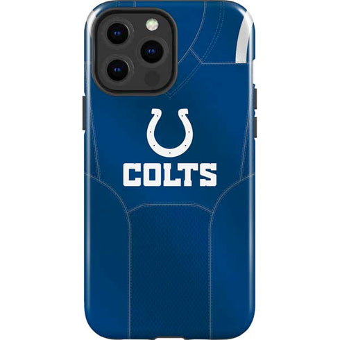 NFL Indianapolis Colts Team Jersey iPhone 14 Pro Max Impact Case