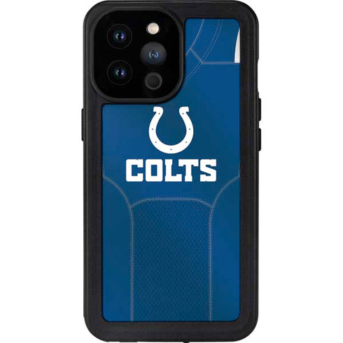 NFL Indianapolis Colts Team Jersey iPhone 14 Pro Max Waterproof Case