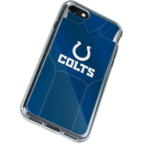 NFL Indianapolis Colts Team Jersey iPhone SE (2nd & 3rd Gen) Clear Case
