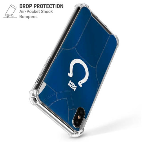 NFL Indianapolis Colts Team Jersey iPhone X/XS Clear Case