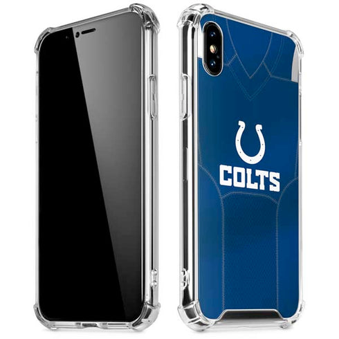 NFL Indianapolis Colts Team Jersey iPhone XS Max Clear Case