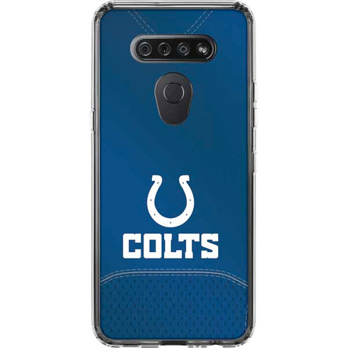 NFL Indianapolis Colts Team Jersey LG K51/Q51 Clear Case