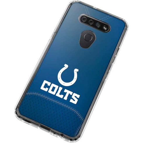 NFL Indianapolis Colts Team Jersey LG K51/Q51 Clear Case