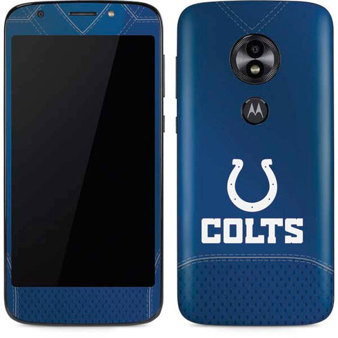 NFL Indianapolis Colts Team Jersey Moto E5 Play Skin