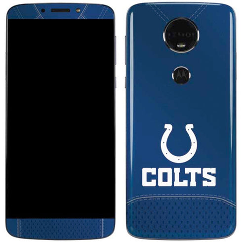 NFL Indianapolis Colts Team Jersey Moto E5 Plus Skin