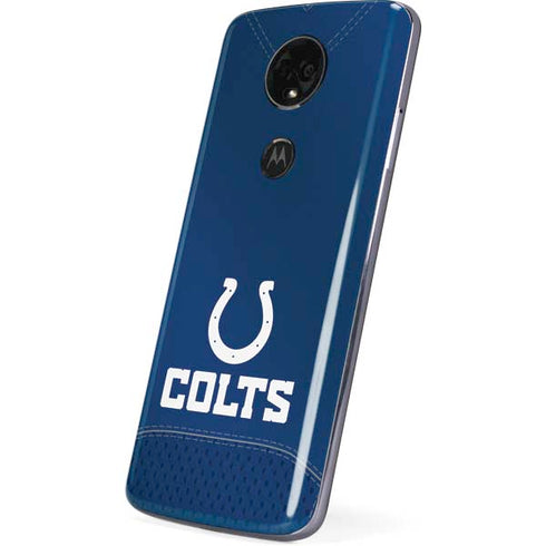 NFL Indianapolis Colts Team Jersey Moto E5 Plus Skin