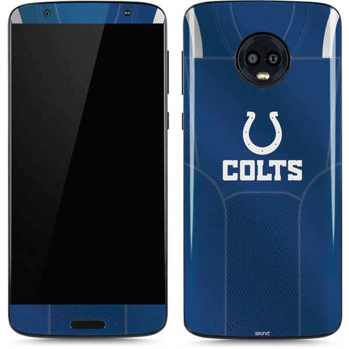 NFL Indianapolis Colts Team Jersey Moto G6 Skin