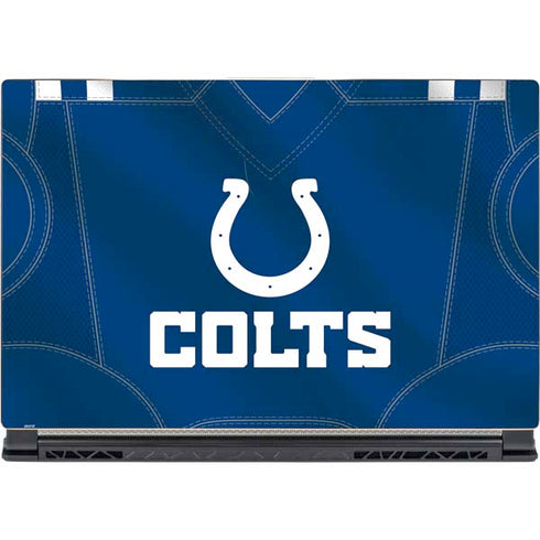 NFL Indianapolis Colts Team Jersey MSI GS65 Stealth Laptop Skin