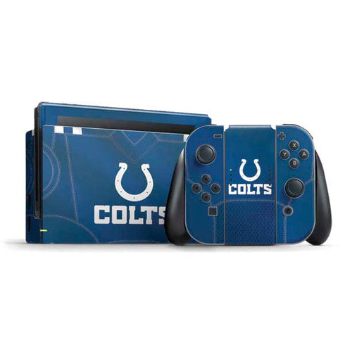 NFL Indianapolis Colts Team Jersey Nintendo Switch Bundle Skin