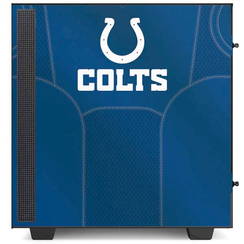 NFL Indianapolis Colts Team Jersey NZXT H510 Compact ATX Mid-Tower Case Skin