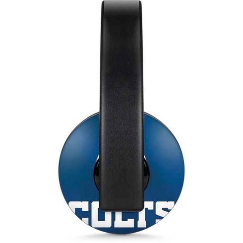 NFL Indianapolis Colts Team Jersey PlayStation 4 Gold Wireless Headset Skin