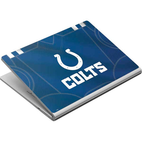NFL Indianapolis Colts Team Jersey Surface Book Skin