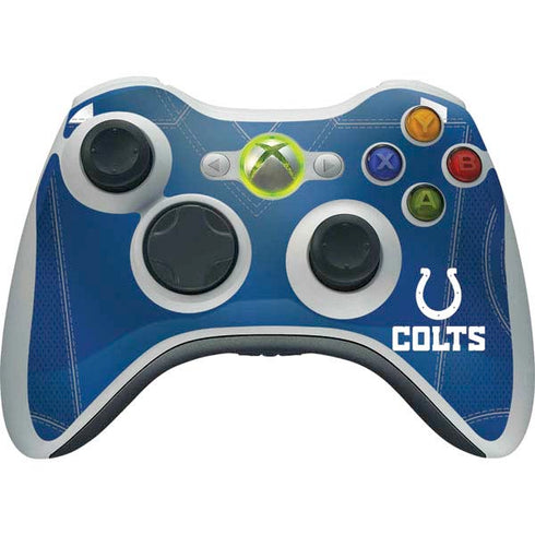 NFL Indianapolis Colts Team Jersey Xbox 360 Wireless Controller Skin