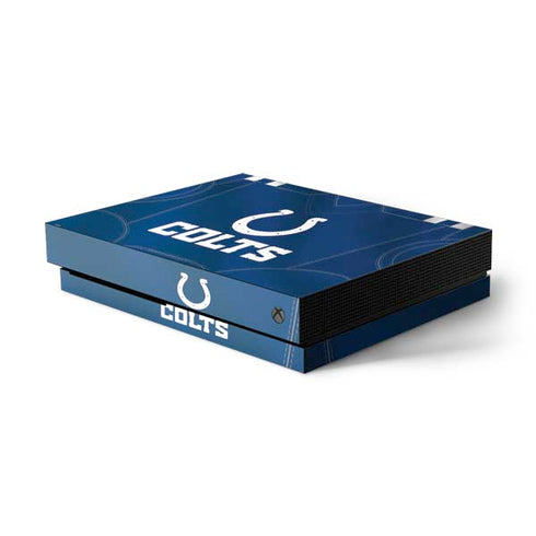 NFL Indianapolis Colts Team Jersey Xbox One X Console Skin