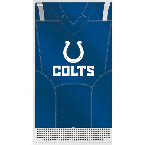 NFL Indianapolis Colts Team Jersey Xbox Series S Console Skin