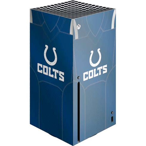 NFL Indianapolis Colts Team Jersey Xbox Series X Console Skin