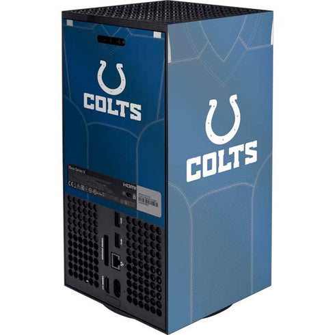 NFL Indianapolis Colts Team Jersey Xbox Series X Console Skin