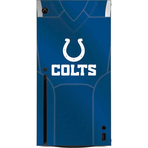 NFL Indianapolis Colts Team Jersey Xbox Series X Console Skin