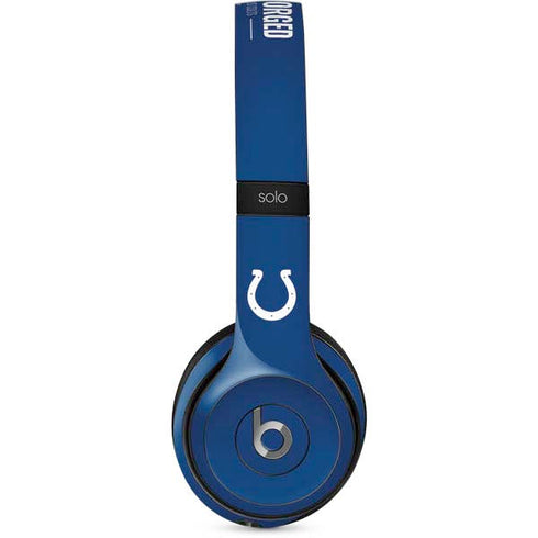 NFL Indianapolis Colts Team Motto Beats Solo 2 Wired Skin