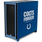 NFL Indianapolis Colts Team Motto Corsair 4000D Tempered Glass Mid-Tower ATX Case Skin